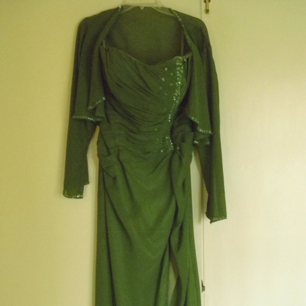 Custom-made Chiffon Strapless Dress